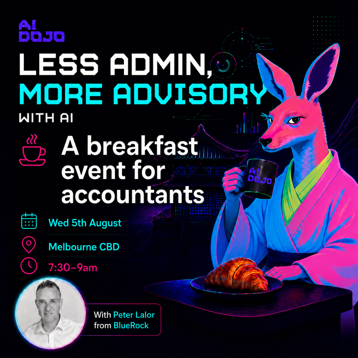 Less Admin, More Advisory — An AI breakfast event for accountants by AI Dojo