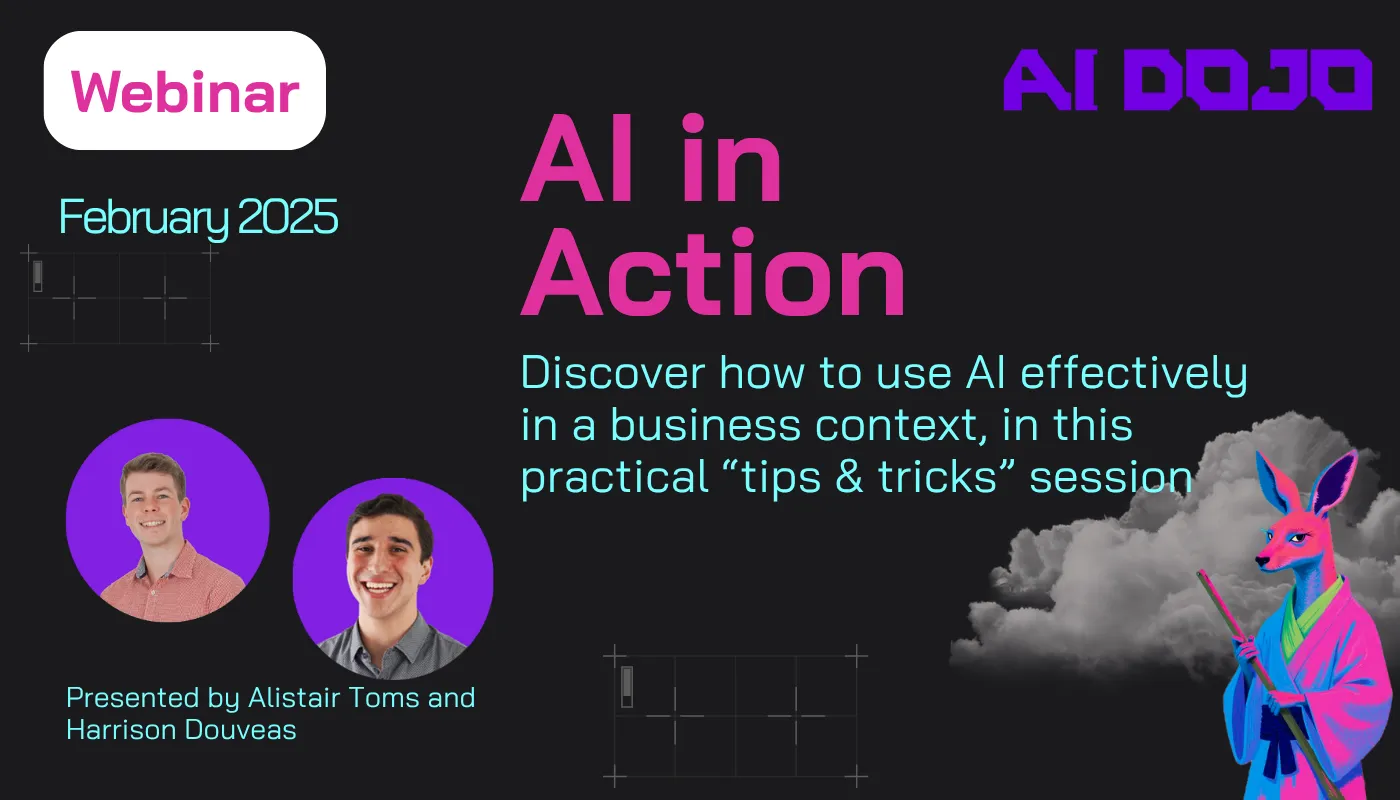 Boost Your Productivity with AI: Join Our Practical Tips and Tricks Webinar!